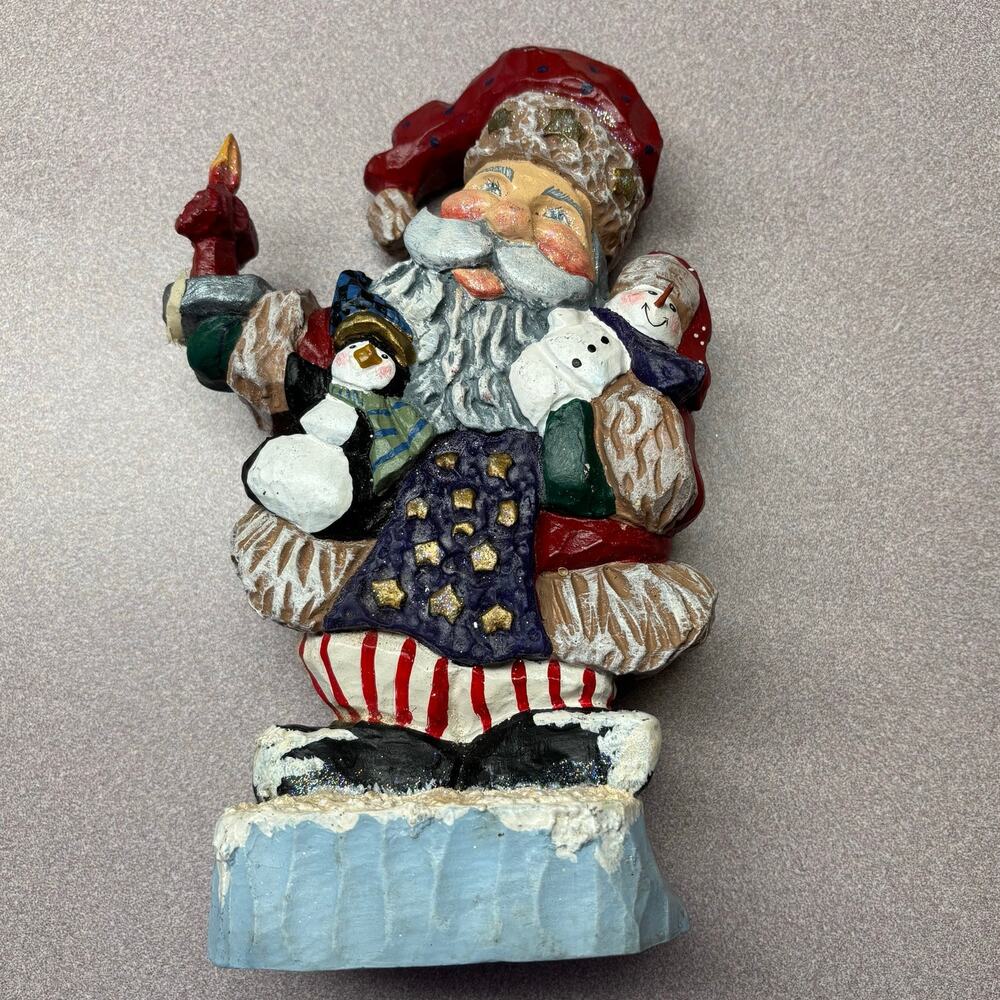 House of Hatten Paul F Bolinger Santa Figurine 2000 PFB Collection